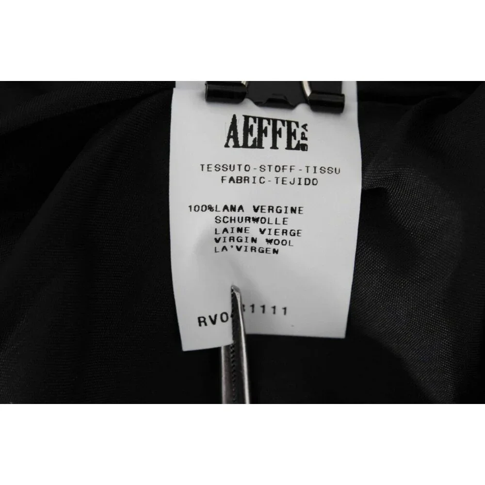 Moschino Sz 8 US Black Crepe Tulle Slip Strapless 100% Wool Fit Flare Dress - Picture 6 of 7
